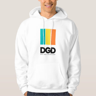 DGD Striped Logo Hoodie (weiß)