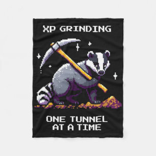 Dger Tunnel Pixel Gamer Stil  Fleecedecke