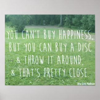 DGM-Glück auf einer Festplatte Poster