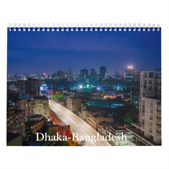 Dhaka-Bangladesch-Kalender Kalender (Titelbild)