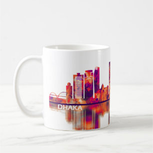 Dhaka Bangladesh Skyline Kaffeetasse