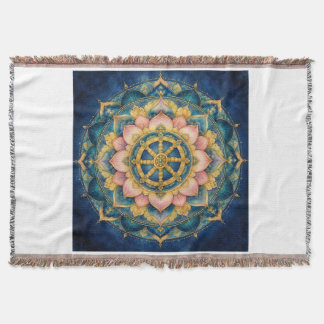 Dhamar-Lotus-Mandala Decke