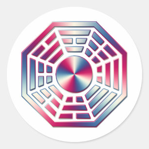 DHARMA 1 RUNDER AUFKLEBER