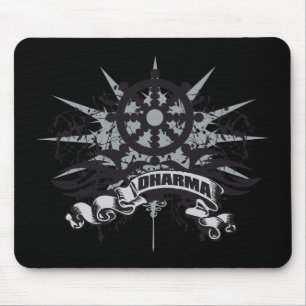 Dharma-Rad-Grunge Mousepad