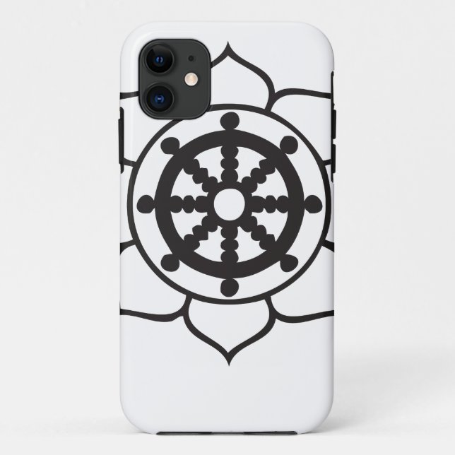 Dharma Rad Lotus Case-Mate iPhone Hülle (Rückseite)