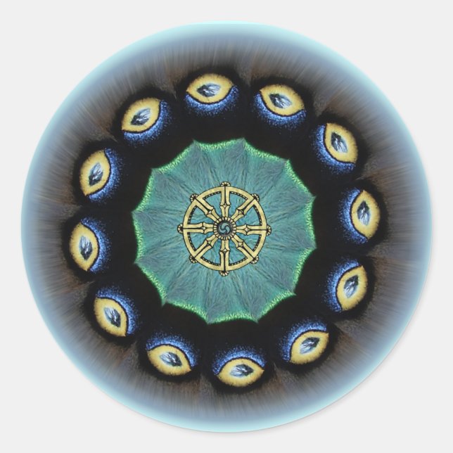 Dharma Rad Mothwing Aufkleber (Vorderseite)