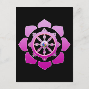 Dharma-Rad Postkarte