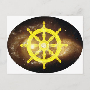 Dharma-Rad Postkarte