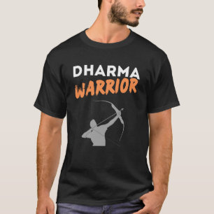 Dharma Warrior Inspirierend Hinduspirituelle Kultu T-Shirt