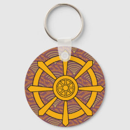 Dharma Wheel Schlüsselanhänger