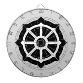 Dharmarad (Buddhismus, Hindusim) Dartscheibe