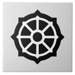 Dharmarad (Buddhismus, Hindusim) Fliese