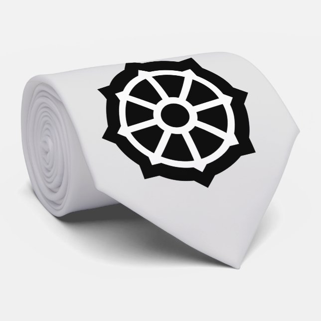 Dharmarad (Buddhismus, Hindusim) Krawatte (Gerollt)