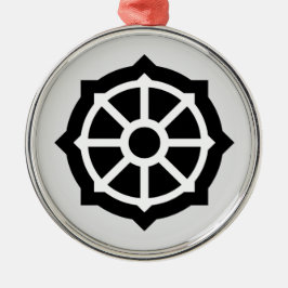 Dharmarad (Buddhismus, Hindusim) Ornament Aus Metall
