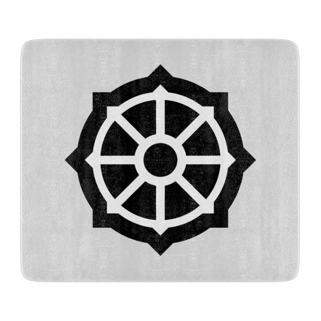 Dharmarad (Buddhismus, Hindusim) Schneidebrett (Vorderseite)