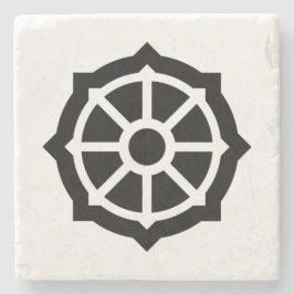 Dharmarad (Buddhismus, Hindusim) Steinuntersetzer
