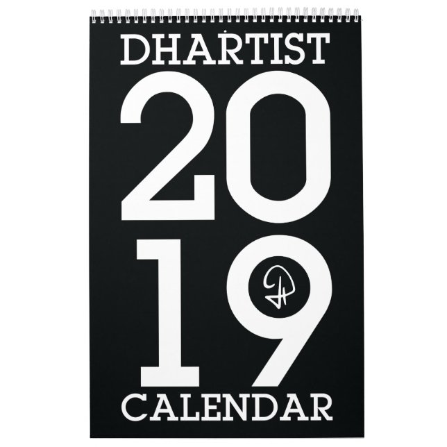 DHARTIST Kalender - 2019 (Titelbild)
