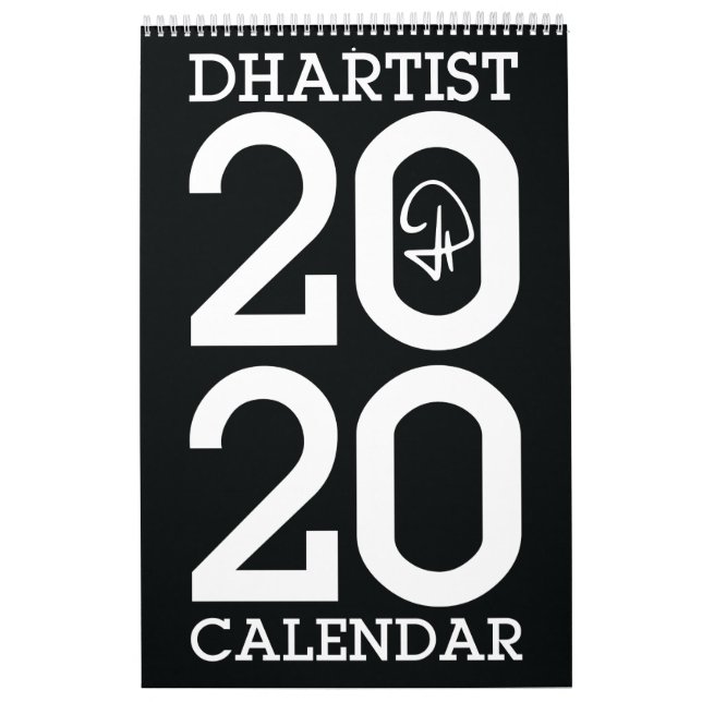 DHARTIST-Kalender - 2020 Kalender (Titelbild)