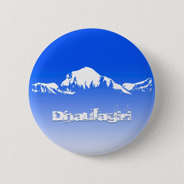 Dhaulagiri Gebirge Himalaya, Nepal, Blue Button (Vorderseite)