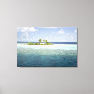 Dhiggiri-Insel, Süd-Ari-Atoll, Malediven, Leinwanddruck