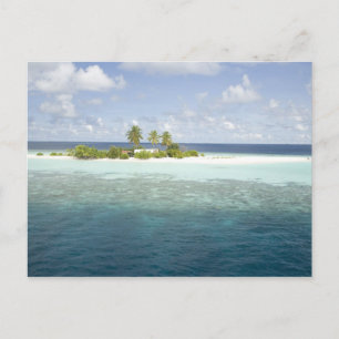 Dhiggiri-Insel, Süd-Ari-Atoll, Malediven, Postkarte