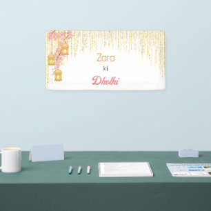 Dholki-Banner, dholki-Zeichen, dholki-Dekoration Banner