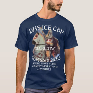 DHS FBI CBP Kosten Preise Steigend Gesundheitswese T-Shirt