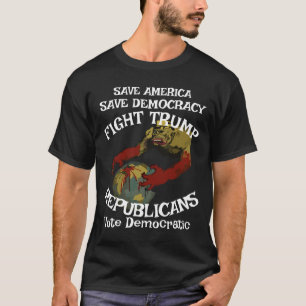 DHS FBI CBP Missouri River Trump 1 2 3 4 5 6 7 8 9 T-Shirt