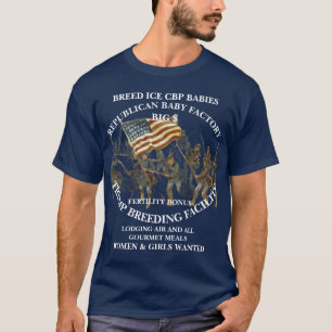 DHS FBI CBP USA AMERIKA FLAGGE PATRIOTISCH POLITIS T-Shirt