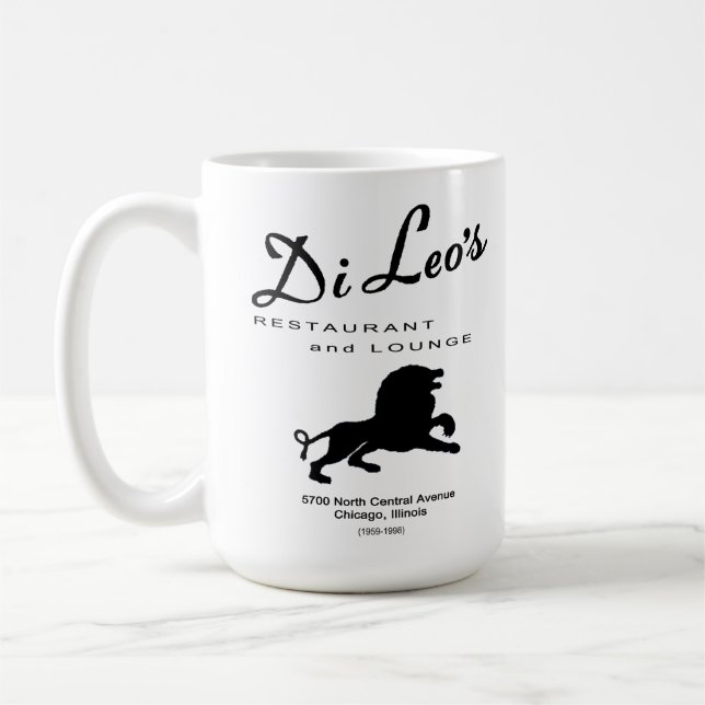 Di Leo's Restaurant, Chicago, IL Kaffeetasse (Links)