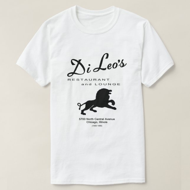 Di Leo's Restaurant, Chicago, IL T-Shirt (Design vorne)