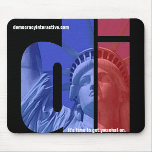 DI Mausunterlage - Schwarzes Mousepad