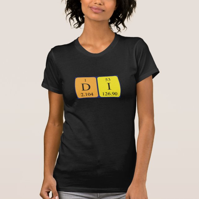 Di Periodenname Shirt 4 (Vorderseite)