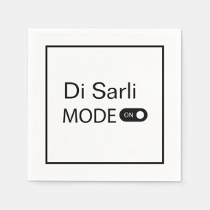 Di Sarli Modus lustiger Tanguero Tango Marathon Serviette