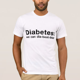Dia Beat-the-Diabetes Funny T-Shirt