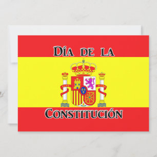Día de la Constitución - Spanien Einladung