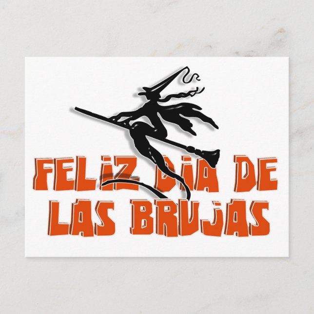 Dia de Las Brujas Postkarte (Vorderseite)