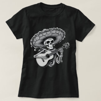 dia de los dayo muertos, mexican halloween T - Shi T-Shirt