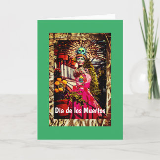 Dia de los Muertos, 5" x 7" Faltkarte Karte