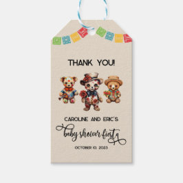 Dia De Los Muertos Alebrije Bears Gift Tag Geschenkanhänger