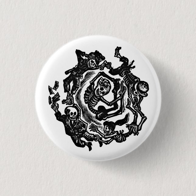 Dia de los muertos Button (Vorderseite)