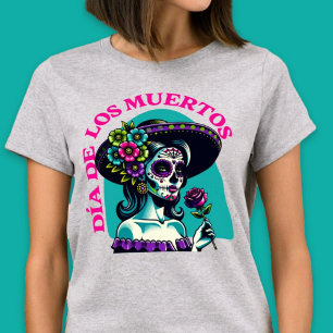 Día de los Muertos Catrina Pop Shirt