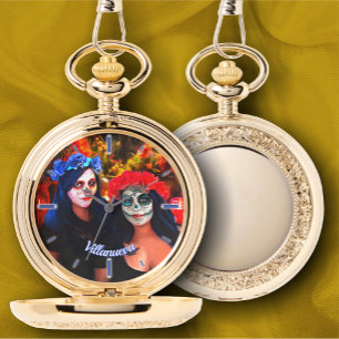Dia de Los Muertos Catrinas 1718 Armbanduhr