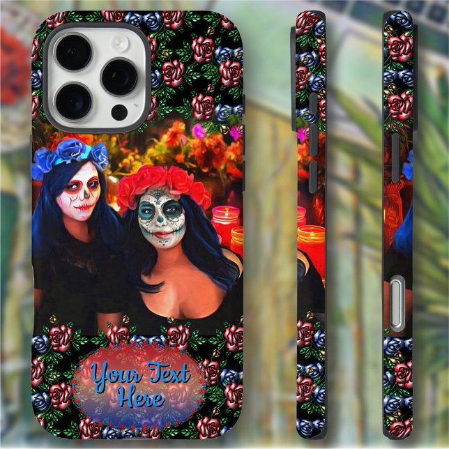 Dia de Los Muertos Catrinas 1718 Case-Mate iPhone Hülle (Von Creator hochgeladen)