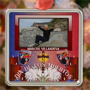 Dia de Los Muertos Catrinas 1718 Ornament Aus Metall