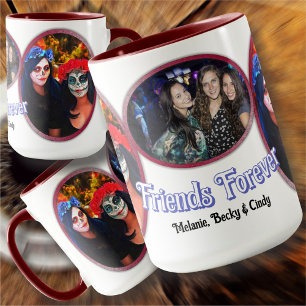 Dia de Los Muertos Catrinas Friends Forever 1718 Tasse