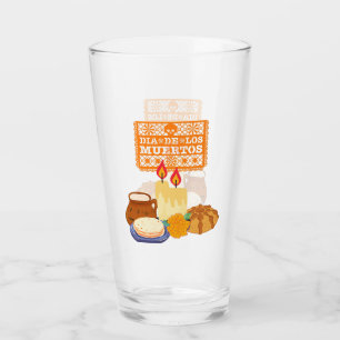 Dia De Los Muertos Celebration Glas