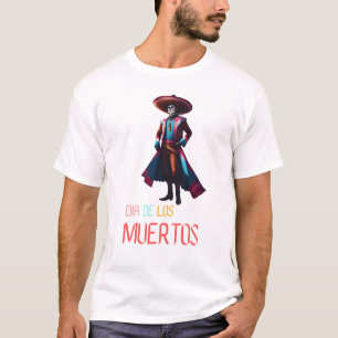 Dia de los Muertos Charro T-Shirt