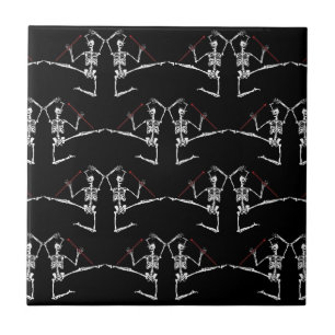 Dia de Los Muertos Day der toten trivet Fliese