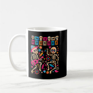 Dia De los Muertos Day of the Dead Mexican Skeleto Kaffeetasse